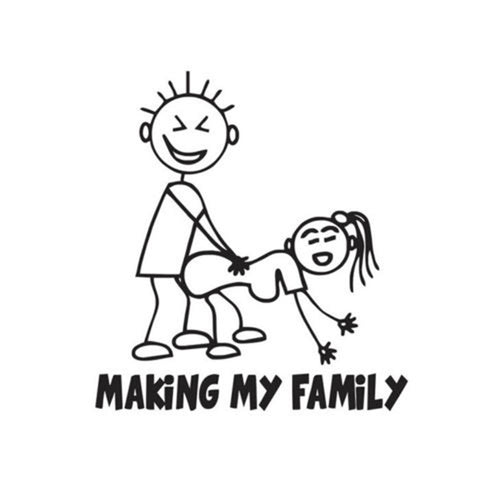Making My Family Decal