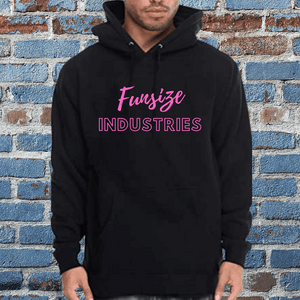 Cursive Funsize Industries Hoodie
