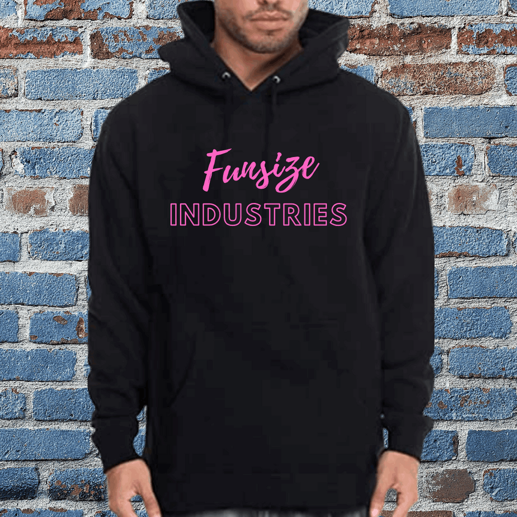 Cursive Funsize Industries Hoodie