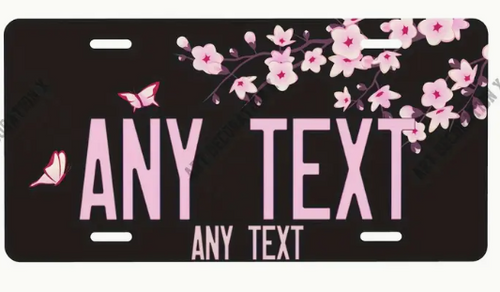 Custom Japanese License Plate (Pre-Order Only)