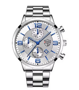 Luxury Men Stainless Steel Watch