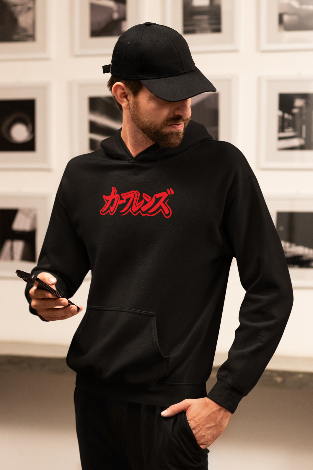 Car Friends Kanji Style Hoodie