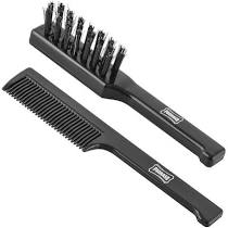 PRORASO Moustache Brush and Comb Set
