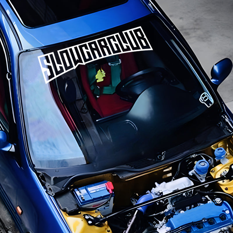 Slow Car Club Banner