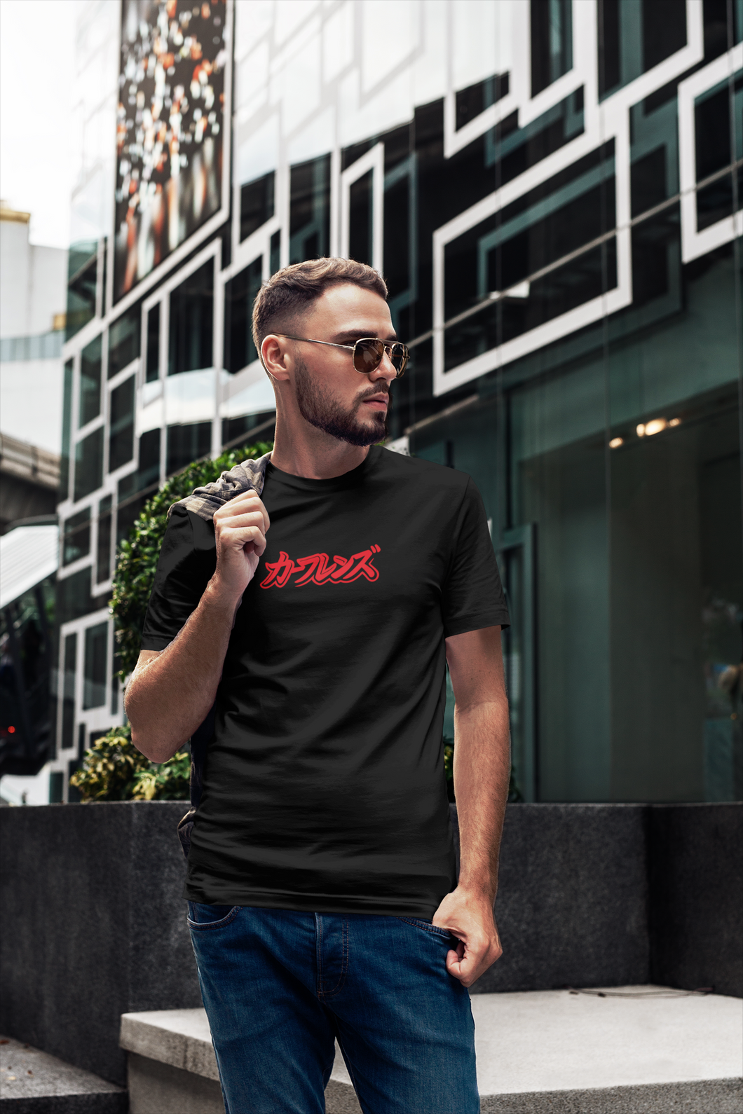 Car Friends Kanji Style Tee