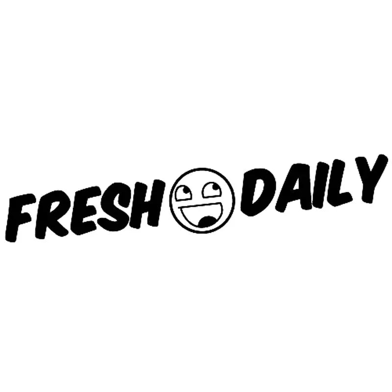 Fresh Daily Decal - Funsize Industries