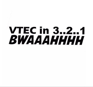 Vtec Decal - Funsize Industries