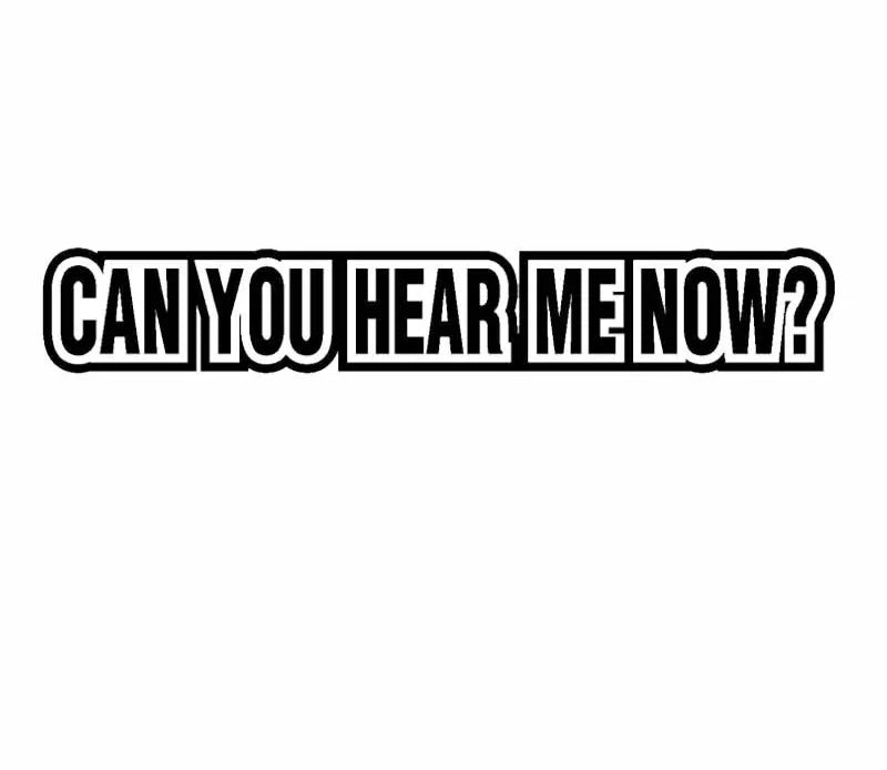 Can You Hear Me Now Decal - Funsize Industries