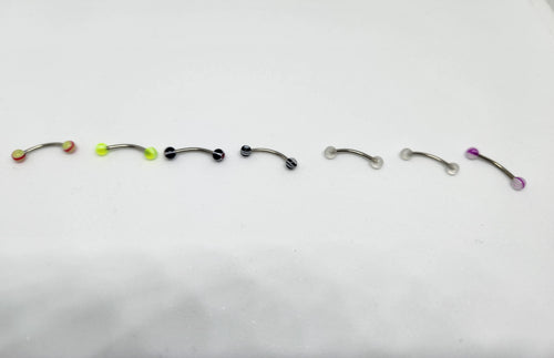 Eyebrow Round Bars