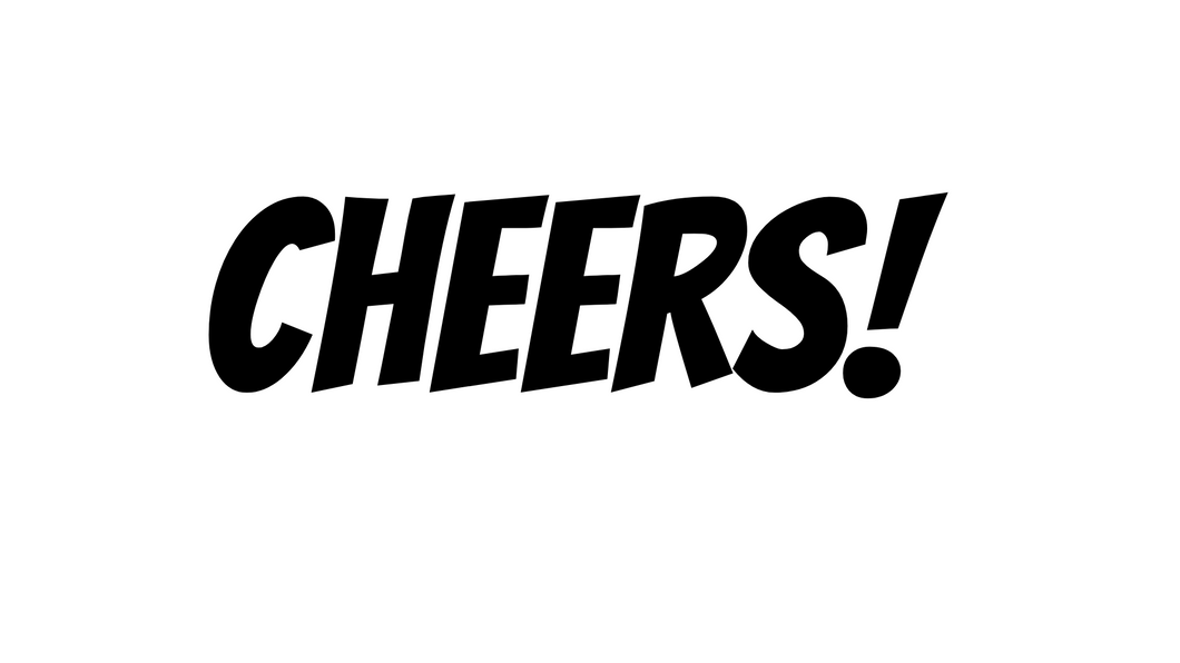 Cheers Decal