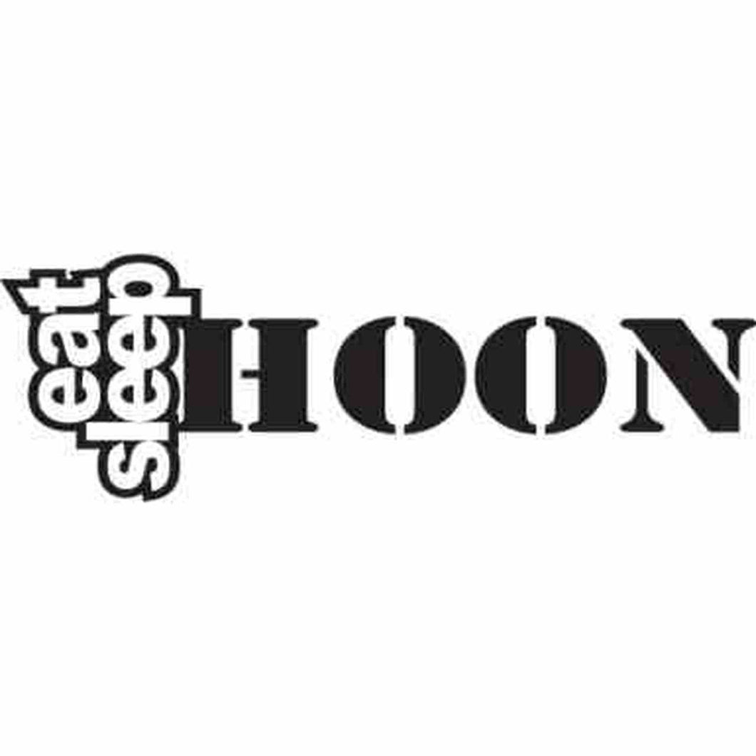 Eat Sleep Hoon Decal - Funsize Industries