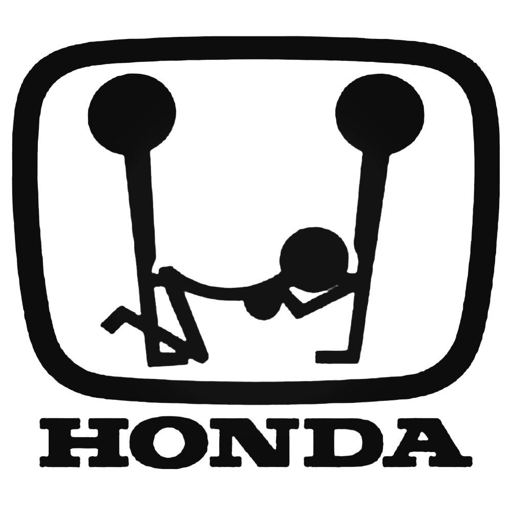 Honda Emblem Decal - Funsize Industries