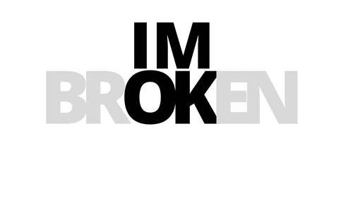 I'm Broken Decal - Funsize Industries