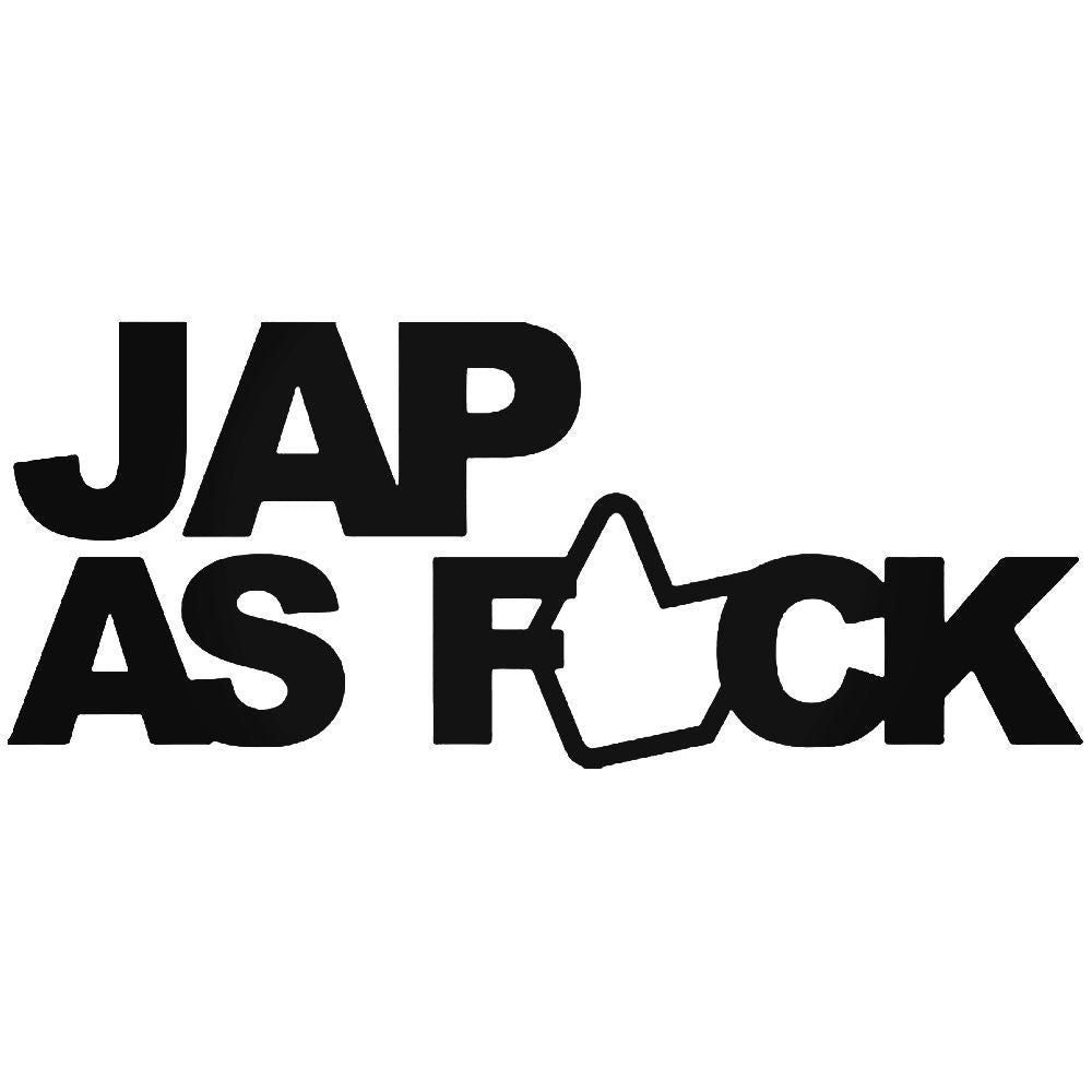 Jap As F*ck Decal - Funsize Industries