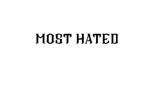 Most Hated Banner