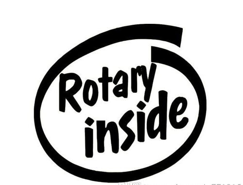 Rotary Inside Decal - Funsize Industries