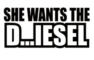 She Wants The D. Decal - Funsize Industries