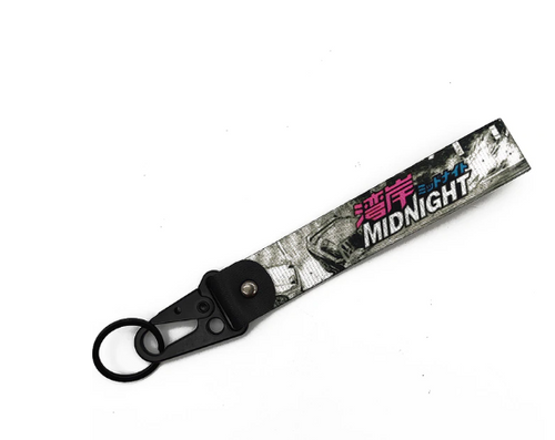 Midnight Nylon Keytag