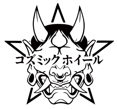 Pentagram Star Hannya Demon Head Decal