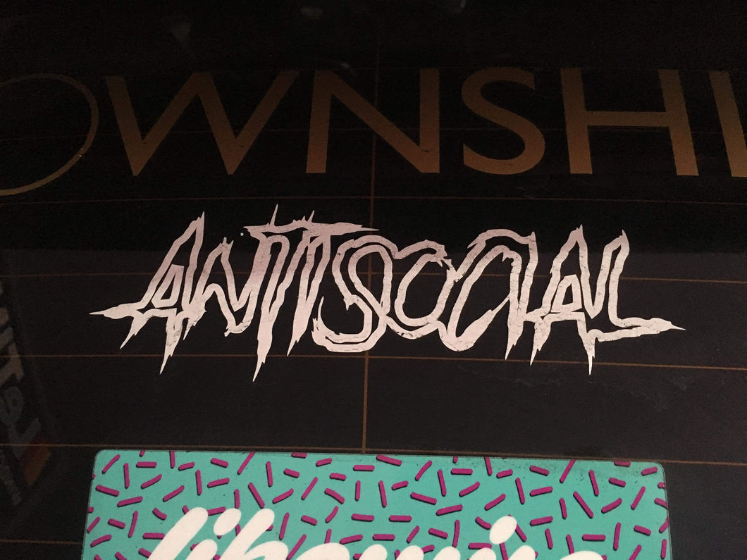 Antisocial Decal