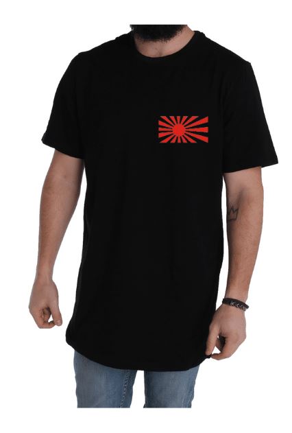 Rising Sun Tall Tee - Funsize Industries