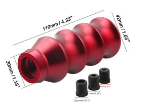 Ribbed Gear Shifter Knob 110mm - Funsize Industries