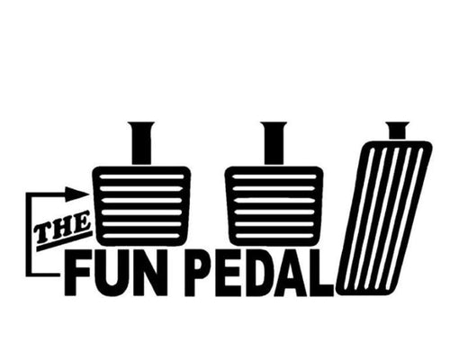 The Fun Pedal Decal - Funsize Industries